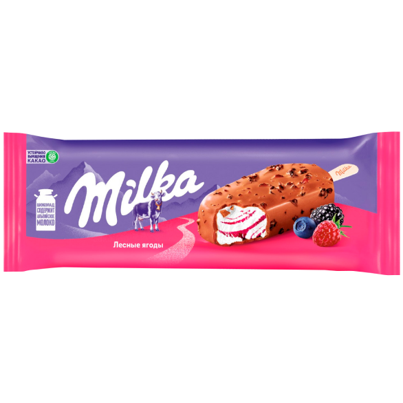 «MILKA» эскимо лесные ягоды